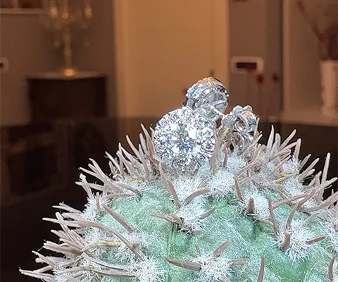 costellazione di luce diamanti