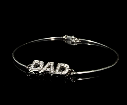 un legame una luce personalizzato dad